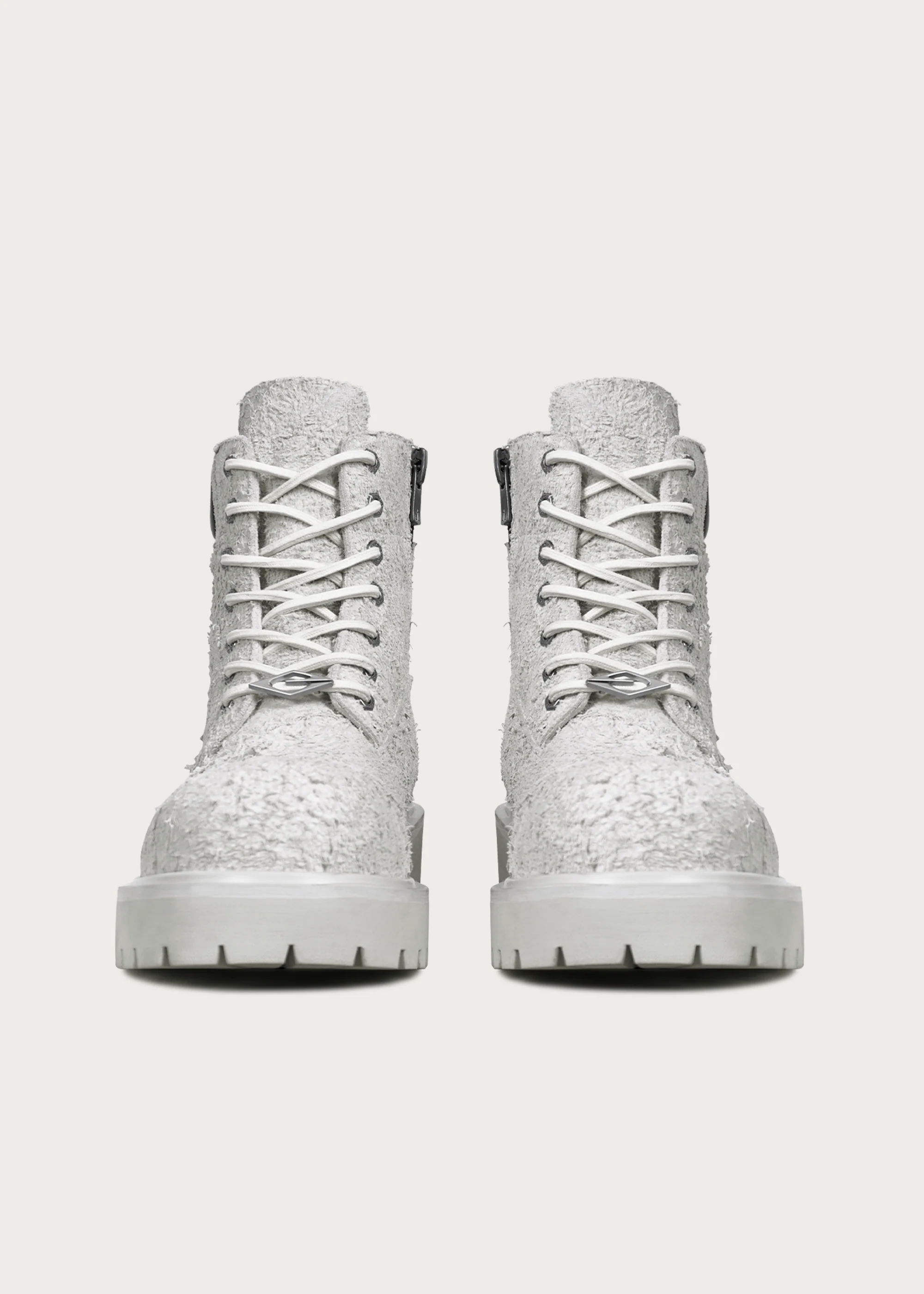 Workwear Suede leather boots Cloud gray - Image 6